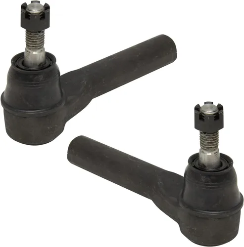Vista 39 de TRQ Juego de barras de acoplamiento delanteras exteriores 2 piezas compatibles con Land Rover LR3 2005-2009