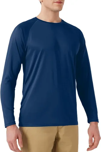 Vista 2 de SG Edge Men's Activewear Basic Outdoor Series Sun Protection Long Sleeve Quick Dry Shirt