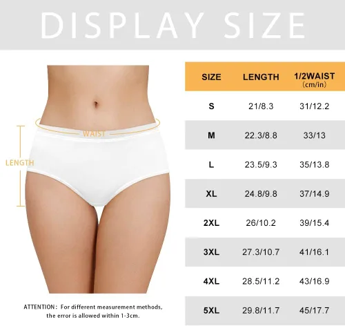 Vista 5 de Ropa interior invisible para mujer, suave, transpirable, elástica, braga