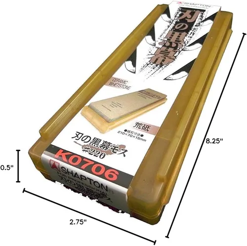 Vista 5 de Shapton Pro Sharpening Stones #220, #1000, paño de cocina