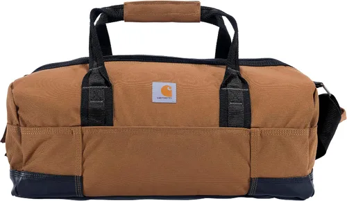 Vista 8 de Carhartt Bolsas de lona clásicas, bolsa de equipo resistente para lugar de trabajo, gimnasio y viajes Negro