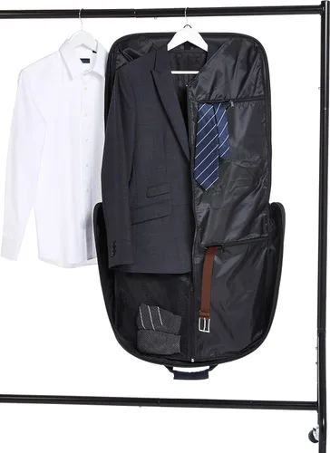 Vista 6 de Tienda Basics Bolsa de ropa para equipaje colgante de viaje Azul marino 211-Inch 40 pulgadas