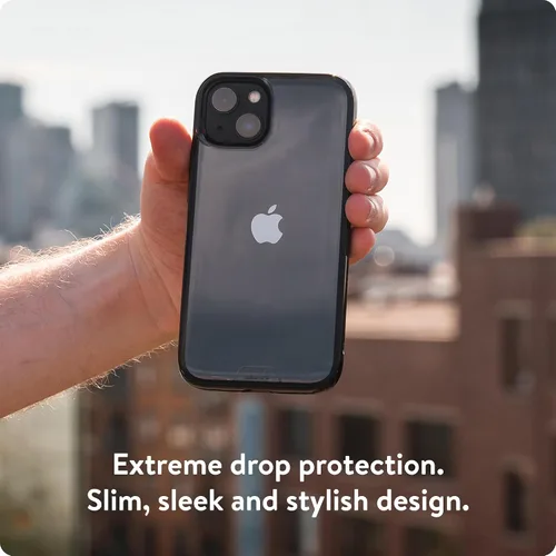 Vista 2 de Mous Funda para iPhone 15 Clear – Clarity – Funda protectora para iPhone 15 – Resistente a los arañazos – Diseño transparente y delgado – Funda
