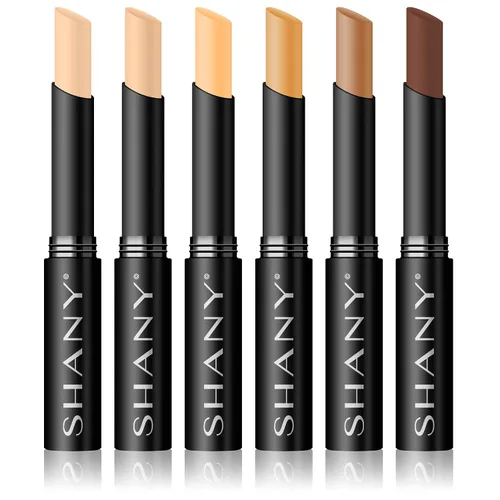 Vista 4 de SHANY Crema Corrector Stick - Sin parabenos/Sin Talco - LW2 CÁLIDO LUZ 2