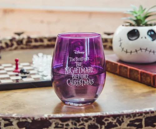 Vista 7 de Vaso de vino sin tallo de The Nightmare Before Christmas Sally de Disney, color morado