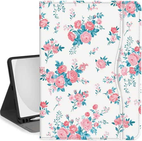 Vista 17 de Feams Funda para iPad (A16) de 11ª generación de 11 pulgadas 2025, iPad de 10.9 pulgadas 2022, funda de suspensión automática con soporte para lápiz