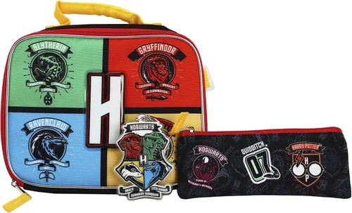 Vista 7 de Harry Potter - Juego de mochila de 5 piezas de Hogwarts Houses, Multicolor