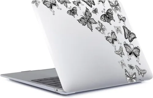 Vista 29 de Funda rígida compatible con MacBook Pro de 13 pulgadas 2012 2011 2010 2009 2008 versión A1278 con CD-ROM, funda de plástico para laptop cubierta