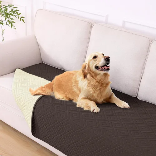 Vista 59 de hyha Manta impermeable para perros, funda suave para cama de perro, mantas para mascotas, funda impermeable para sofá y sillón para perros lavable
