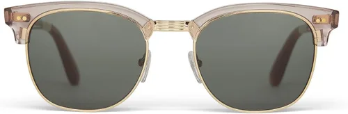 Vista 2 de TOMS Gavin - Gafas de sol rectangulares para mujer, color rosa clavelverde gris, talla única, Clavel rosaverde gris
