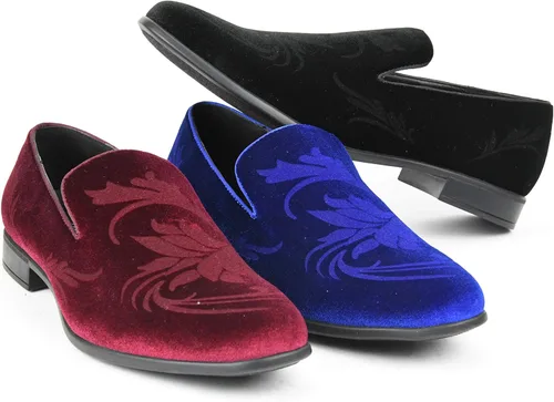 Vista 6 de Amali Arcola - Zapatos de vestir para hombre, mocasines Penny para hombre, zapatos sin cordones para hombre, pantuflas casuales para hombre