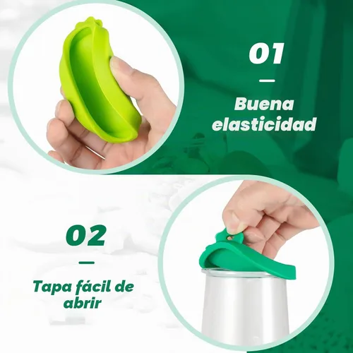 Vista 3 de Mumufy 27 tapas para tarros de yogur compatibles con plástico de madera