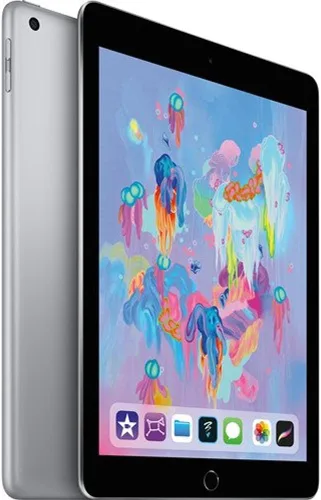 Vista 2 de Apple iPad de principios de 2018 (9.7 pulgadas, Wi-Fi, 32 GB) - Gris espacial (Reacondicionado Premium)