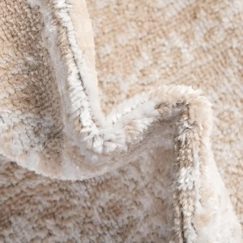 Vista 7 de Unique Loom Oxford Collection - Alfombra rectangular de 2 x 3 pies 1 pulgada, color beige y marfil