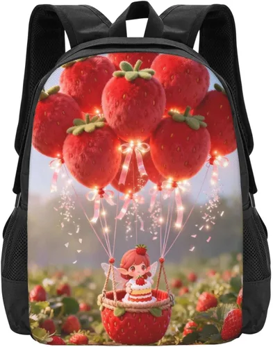 Vista 10 de Cute Mouse Notebook Backpack Fits 15 Inch Laptop Work Backpack Casual Daypack