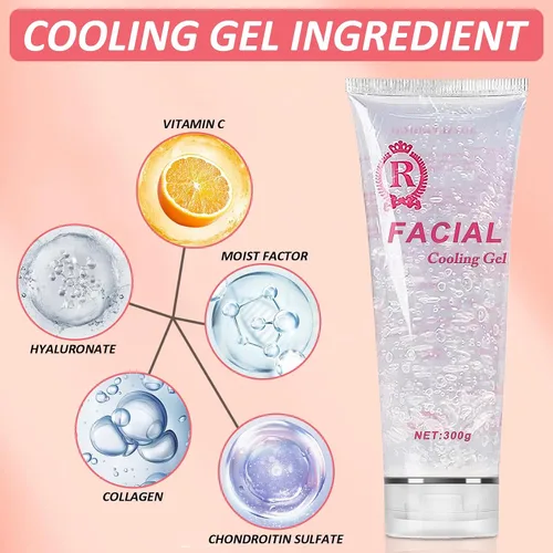 Vista 3 de YMEYFAN 3 unidades de gel conductor, gel refrescante para depilación de salón, máquina de cuidado de la piel, hidratante hidratante adecuado