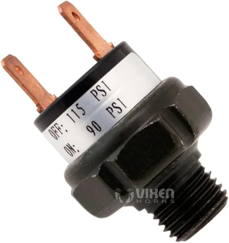 Vista 7 de Vixen Horns - Kit de compresor de aire de 12 V, 150 PSI con tanque de 0.5 galones VXO8705 para bocina de tren, suspensión de aire, incluye