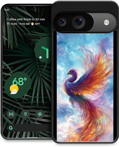 Vista 151 de Compatible con Google Pixel 4A 5G Mobile Case Creative Acrylic Back Panel Silicona Edge Case Slim Protección Especialmente para Google Pixel 4A 5G