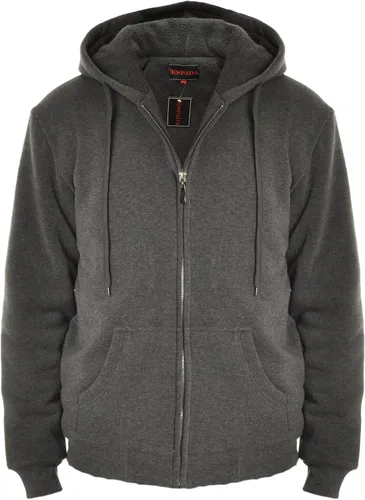 Vista 5 de Chaqueta con capucha con cremallera completa y forro de sherpa