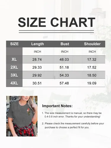 Vista 6 de Camiseta de verano para mujer, talla grande, con diente de león, manga corta, cuello redondo, holgada, casual