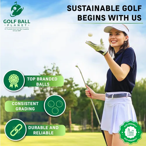 Vista 6 de Golf Ball Planet Pelotas de golf usadas para Kirkland Signature 3A/Good