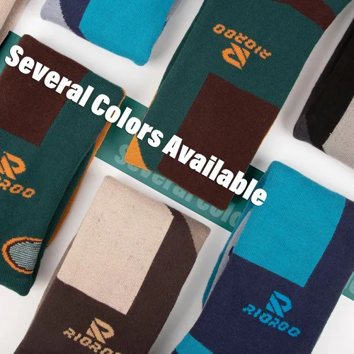 Vista 6 de RIOROO Calcetines de esquí, 23 pares de esquí, snowboard, calcetines deportivos al aire libre para hombres y mujeres jóvenes, calcetines térmicos