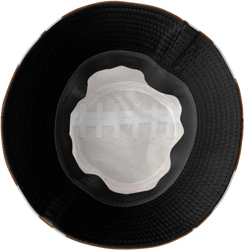Vista 5 de Divertido sombrero de pescador de fútbol americano unisex reversible de verano sombrero de cubo de impresión, Fútbol-3