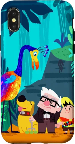 Vista 5 de Disney y Pixar's Up Carl Russell Dug Kevin Paradise Falls - Carcasa para iPhone 17