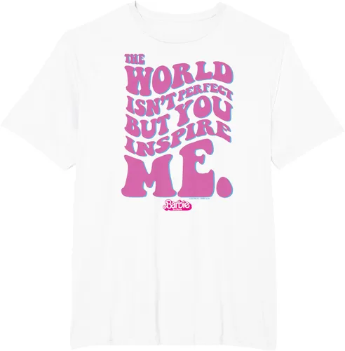 Vista 11 de Barbie Camiseta The Movie - You Inspire Me, Negro