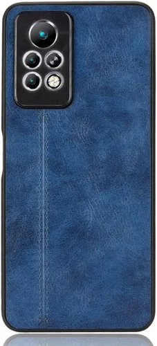 Vista 9 de Funda de teléfono para Infinix Note 11 Pro/11s, funda para Infinix Note 11 Pro/11s Funda protectora de piel sintética tipo vaca, antideslizante, a