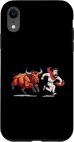 Vista 23 de Funda para iPhone 15 Pro Saint Fermin Bulls Running