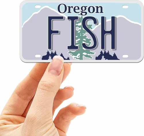 Vista 6 de Calcomanías de Matrícula de Oregon, Elige tu Ciudad del OR Adhesivo para Parachoques - Calcomanía del Noroeste del Pacífico para Hydroflask (Ashland)