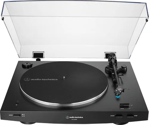 Vista 4 de Audio-Technica AT-LP3XBT-BK Tocadiscos Bluetooth con transmisión de correa totalmente automático 33/45 (Negro)