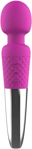Vista 11 de Vibrador nuevo 20 velocidades consoladores AV vibrador para mujeres clítoris USB recargable bienes sexuales juguetes para adultos 5