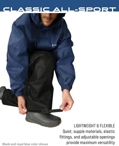 Vista 6 de FROGG TOGGS Traje de lluvia impermeable transpirable clásico de 3 capas para hombre, para todos los deportes