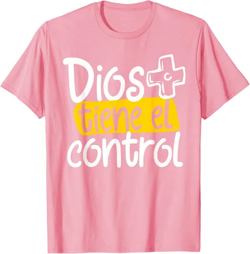 Vista 52 de Regalo Cristiano En Español Christian Spanish Dios Tiene Con Camiseta, Negro