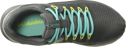 Vista 5 de Columbia Trailstorm - Zapatos de senderismo impermeables para mujer, GrafitoDelfín