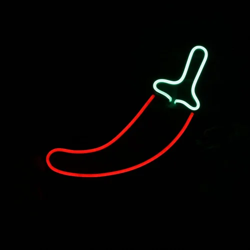 Vista 9 de ADVPRO Red Pepper Flex Silicone LED Neon Sign - Blue - st16s42-fnu0405-b