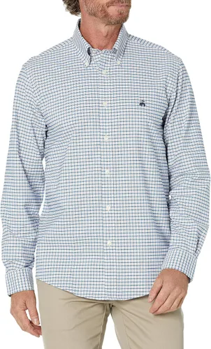 Vista 49 de Brooks Brothers Camisa Deportiva de Manga Larga sin Planchar con Botón para Hombre CORAL ROJO