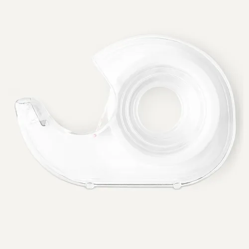 Vista 3 de Amazon Basics Cinta de acabado mate con dispensador, cinta invisible, 3/4" x 300" (8.33 yardas), paquete de 3, transparente