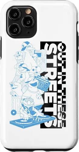 Vista 10 de Funda para iPhone 15 Sesame Street Out in the Streets