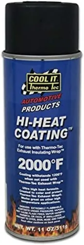 Vista 4 de Thermo Tec 12001 Recubrimiento Negro de Alto Calor 12 oz