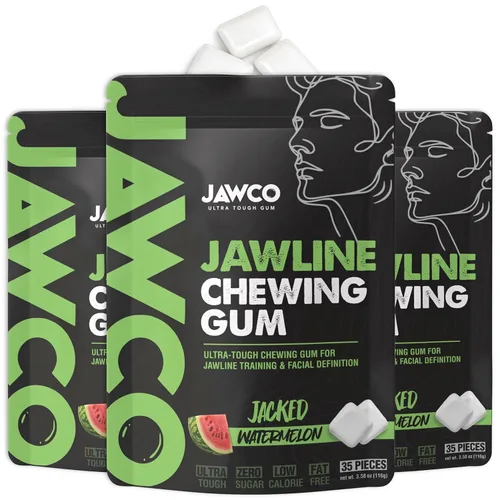 Vista 11 de JAWCKO Chicle Ultra-Resistente para Mandíbula Obtén una Mandíbula Más Fuerte y Cuadrada Chicle Duro de Entrenamiento para Mandíbula Fuerza 15X