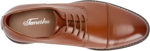 Vista 4 de Temeshu Zapatos de vestir para hombre, zapatos Oxford informales, zapatos formales de negocios