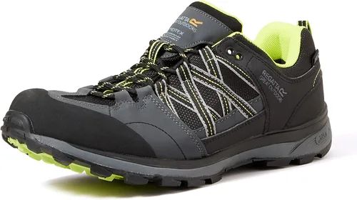 Vista 21 de Regatta Samaris Low II WP - Zapatillas de senderismo AW18 Negro Fiesta Rojo