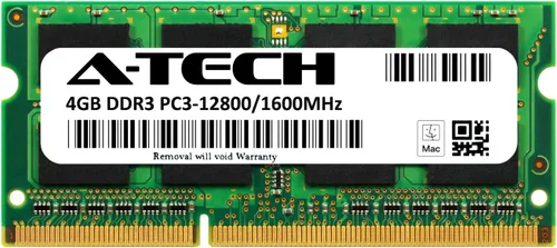 Vista 3 de A-Tech - Módulo PC3-12800 Mac Mini iMac de 4 GB, finales de 2013, finales de 2012, ME086LL/A A1418 ME087LL/A ME088LL/A A1419 ME089LL/A MF886LL/A