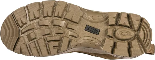 Vista 5 de Botas tácticas para hombre 5.11 con cremallera lateral marrones, ATAC 2.0 8", desierto, coyote oscuro, estilo 12393ABR