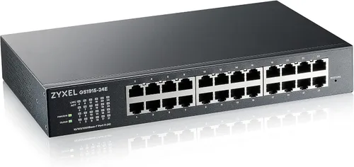 Vista 12 de Zyxel Conmutador Ethernet de red de 8 puertos Gigabit administrado inteligente GS1915-8