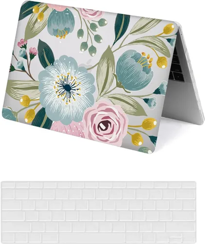Vista 29 de Funda protectora para MacBook Air 2024 2023 de 15 pulgadas M2 M3 Retina/Touch ID A2941 A3114, carcasa rígida de plástico negro para laptop y León 801