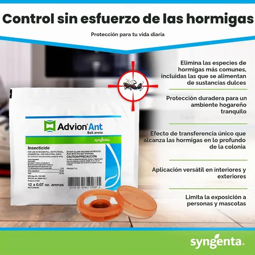 Vista 4 de Advion Ant Bait Arena 12ct